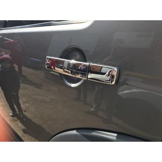 Хромированные Накладки на Ручки (4 шт., Нержавейка) Land Rover Discovery III 2004-2009 гг. фото 2