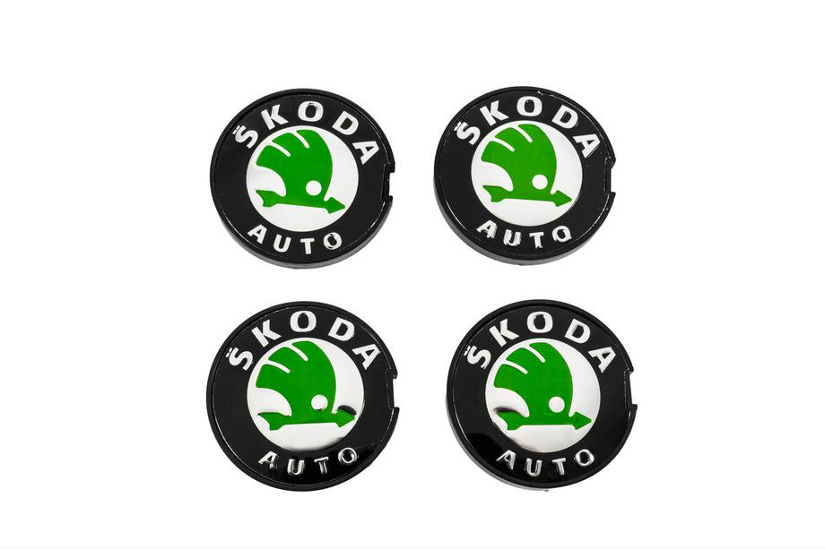 Skoda Колпачки на диски 56/51мм sk5651 (4 шт) Image