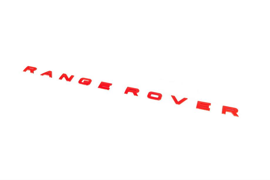LandRover Range Rover Надпись красная (Тип-5) Image