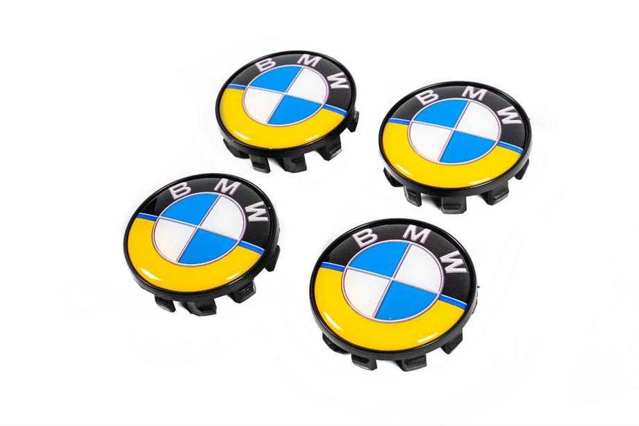 BMW Колпачки на диски 55/53мм UA-Style (4 шт) Image