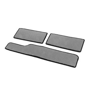 Полиуретановые коврики на пороги (3 шт, EVA, Серый) фото 2