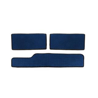 Полиуретановые коврики на пороги (3 шт, EVA, Синий) фото 1