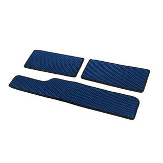 Полиуретановые коврики на пороги (3 шт, EVA, Синий) фото 2