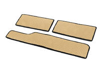 Mercedes Sprinter W901/902/903/904/905 1995-2006 гг. Полиуретановые коврики на пороги (3 шт, EVA, Бежевые) фото 2