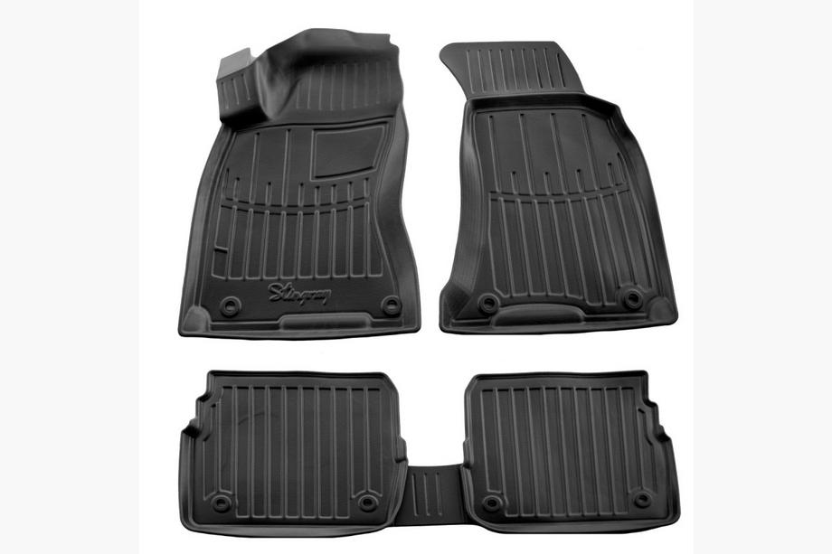 Skoda Superb 2001-2009 гг. Коврики Stingray 3D (5 шт, полиуретан) Image