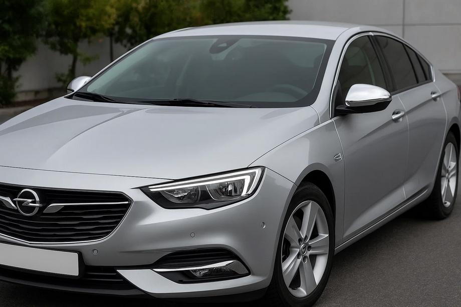 Opel Insignia 2017-2022 гг. Накладки на Зеркала (2 шт, Нержавеющая Сталь) Image