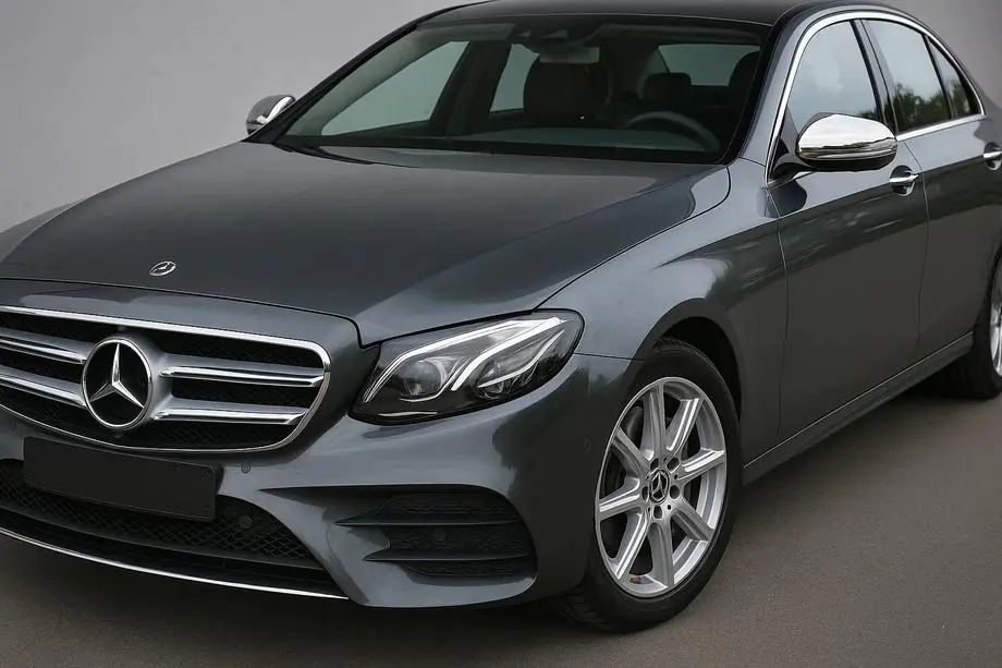 Mercedes E-class W213 2016-2023 гг. Накладки на Зеркала (2 шт, Нержавейка) Фото 3