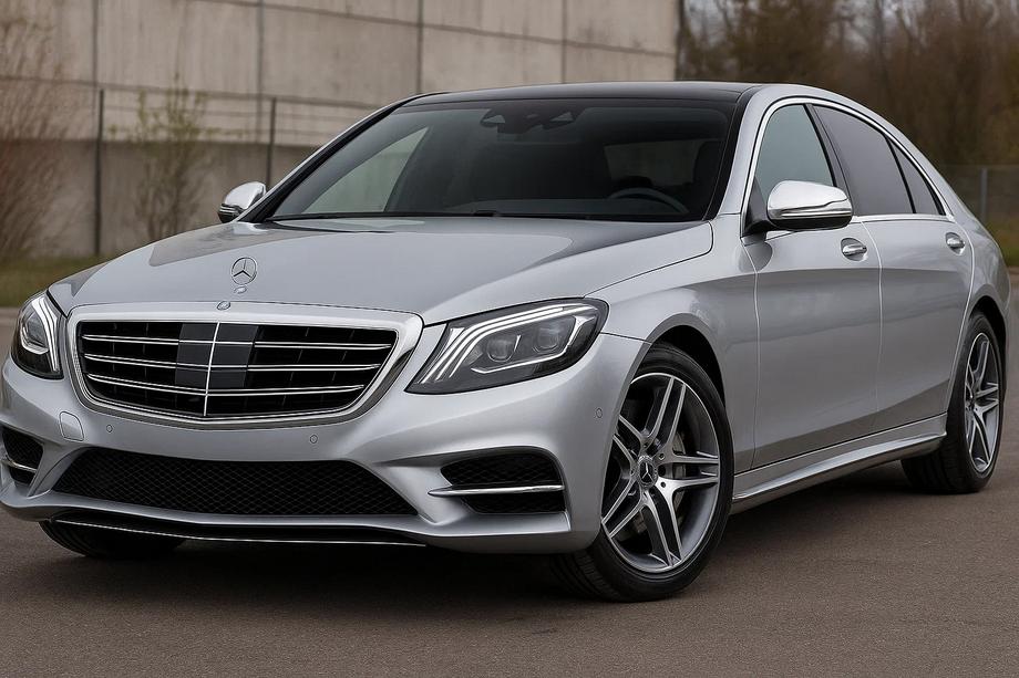 Mercedes S-class W222 2013-2022 гг. Накладки на Зеркала (2 шт, Нержавейка) Фото 3