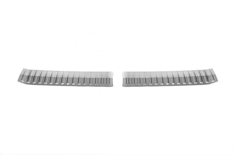 Накладка на задний бампер из нержавеющей стали Carmos (2 шт) Image