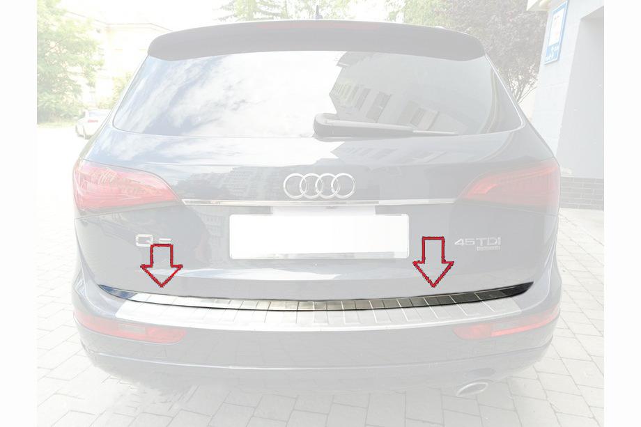 Audi Q5 2008-2017 гг. Накладка на багажник нержавейка Image