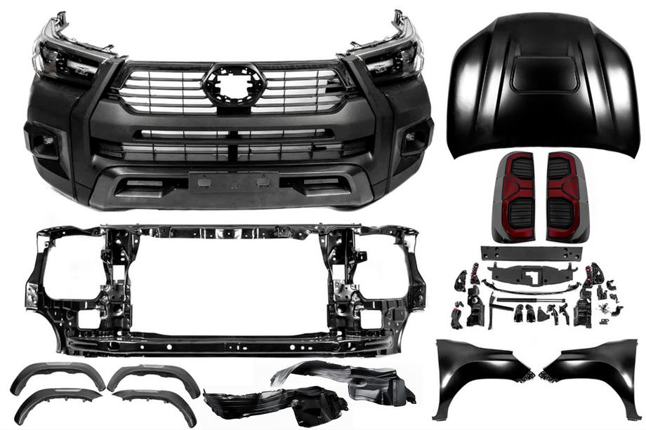 Toyota Hilux 2006-2015 гг. Комплект рестайлинга под 2022