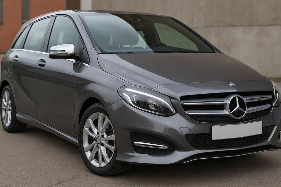 Mercedes B-class W246 2011-2018 гг. Накладки на Зеркала (2 шт, Нержавейка) Фото 3