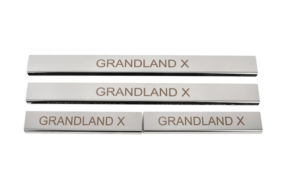 Накладки на Пороги (4 шт, Нержавейка) Image Накладки на Пороги (4 шт, Нержавейка) Image