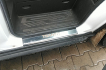 Накладки на Пороги (2 шт, Нержавейка) фото 1