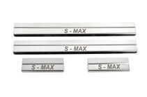 Накладки на пороги (4 шт, нержавейка) фото 1