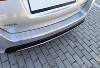 Накладка на задний бампер Carmos (SW) нержавейка фото 1