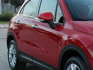 Fiat 500X 2014-2024 гг. Молдинги стекол нержавейка (4 шт.) фото 4