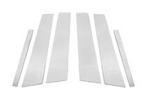 Накладки на дверные стойки из нержавеющей стали (6 шт) фото 2 Накладки на дверные стойки из нержавеющей стали (6 шт) фото 2