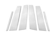 Накладки на дверные стойки из нержавеющей стали (6 шт) фото 2