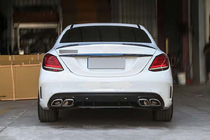 Комплект обвеса с диффузором (дизайн AMG C63 2018-2021) фото 4