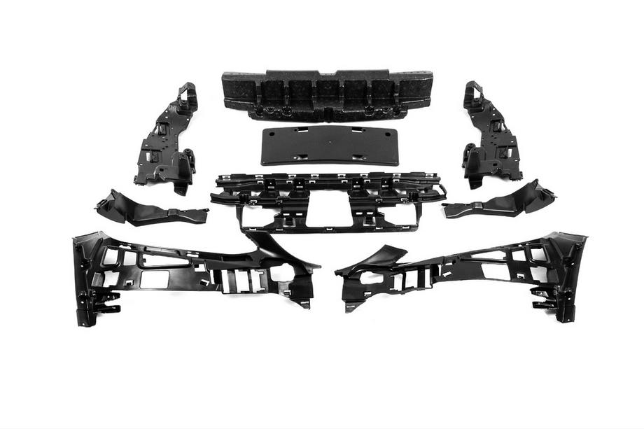 Mercedes C-class W205 2014-2021 гг. Комплект обвеса с диффузором (дизайн AMG C63 2018-2021) Фото 16