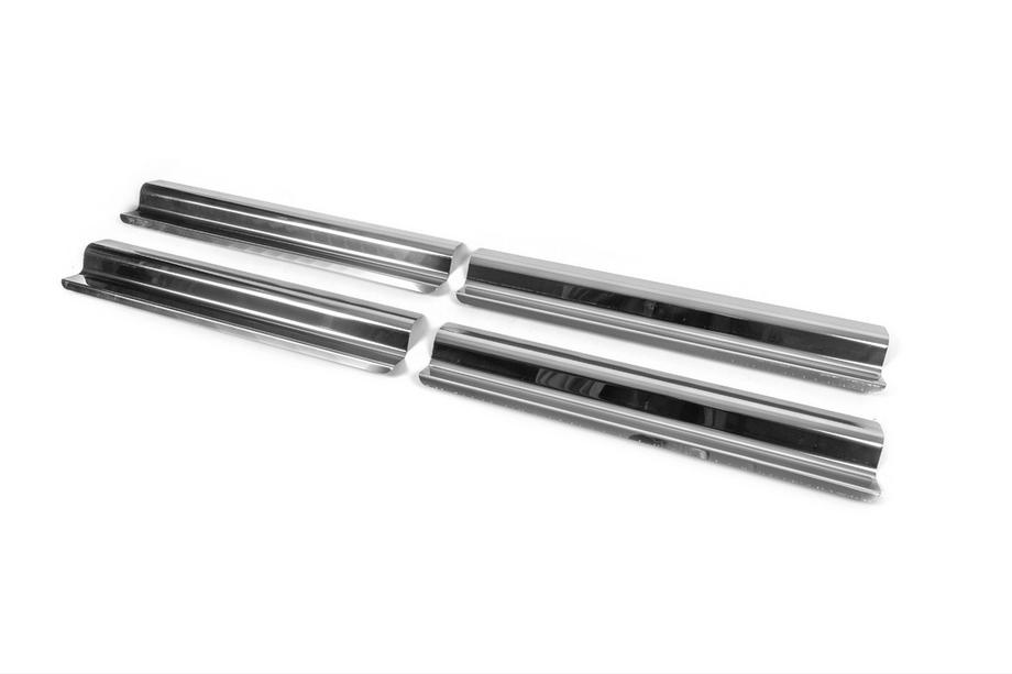 Накладки на внутренние пороги из нержавейки Carmos (4 шт) Image