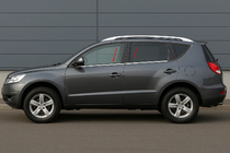 Geely Emgrand X7 2011- гг. Окантовка окон нержавейка (4 шт) фото 1