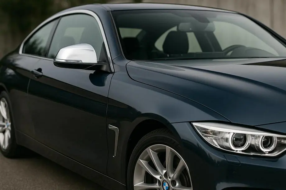 BMW 4 серия F32/F33/F36 2012-2020 гг. Накладки на Зеркала (2 шт, Нержавейка) Carmos Фото 1