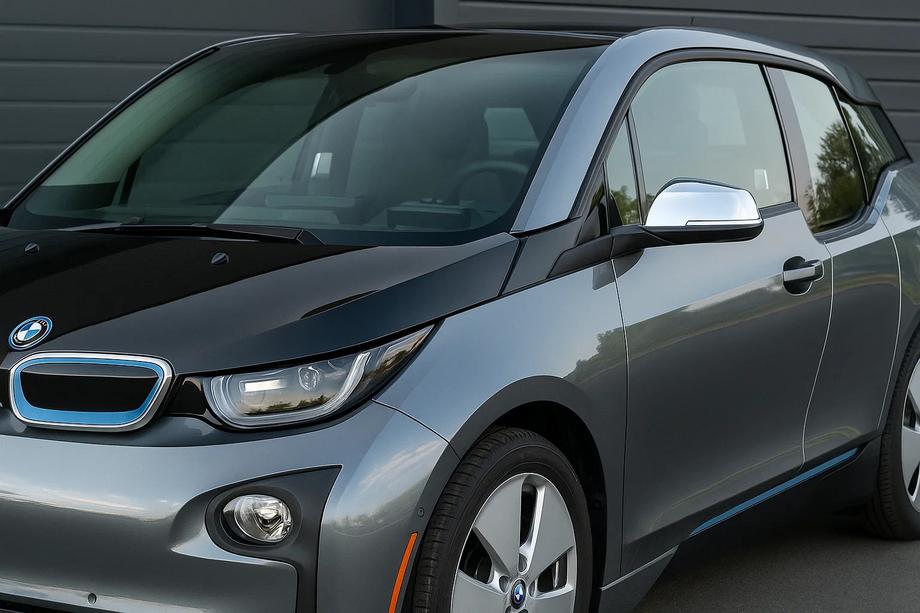 BMW I3 2013-2022 гг. Накладки на Зеркала (2 шт, Нержавейка) Carmos Фото 3