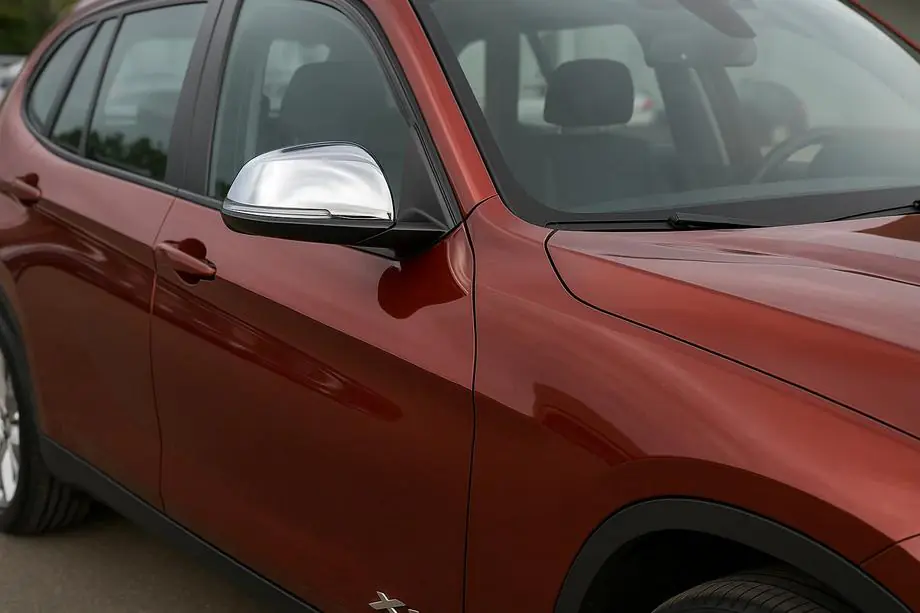 BMW X1 E84 2009-2015 гг. Накладки на Зеркала (2 шт, Нержавейка) Carmos Фото 1