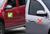 Renault Duster 2008-2017 гг. Накладки на Зеркала V2 (2 шт, Нержавейка) фото 1