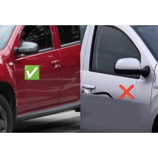 Накладки на Зеркала V2 (2 шт, Нержавейка) Renault Duster 2008-2017 гг.