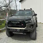 Toyota Hilux 2015- гг. Дефлектор капота (2020+, EuroCap) фото 2