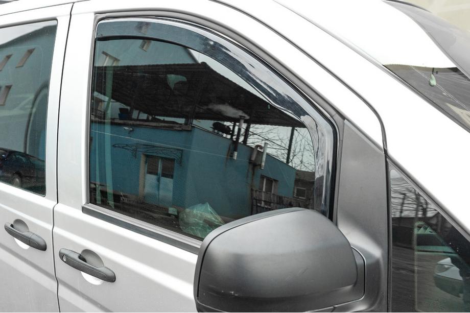 Mercedes Vito W639 2004-2014 гг. Вставные ветровики Niken Luxury (2 шт) Image