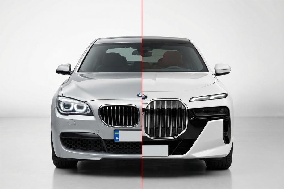 BMW 7 серия F01/F02 2008-2015 гг. Комплект рестайлинга в G70 M760 Image
