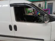Fiat Doblo II 2010-2022 гг. Ветровики на окна (2 шт., Sunplex Sport) фото 2