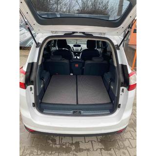 Ford Grand C-Max 2010+ Коврик багажника EVA (черный)