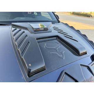 Накладка на капот (ABS) SsangYong Musso ІІ 2018- гг. фото 1