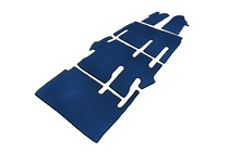 Mercedes Vito/V-class W447 2014- гг. Коврики EVA V-class ExtraLong 2 боковые (Только самовывоз, полный салон, Синий) фото 2