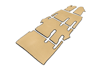 Mercedes Vito/V-class W447 2014- гг. Коврики EVA V-Class ExtraLong 2 боковых (Только самовывоз, полный салон, Бежевые) фото 2