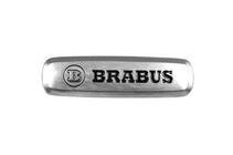 Mercedes-Benz Brabus Алюминиевый шильдик для ковриков (1 шт) фото 1