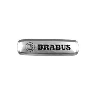 Brabus Алюминиевый шильдик для ковриков (1 шт) фото 1