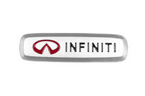 Infiniti Алюминиевый шильдик для ковриков (1 шт) фото 1