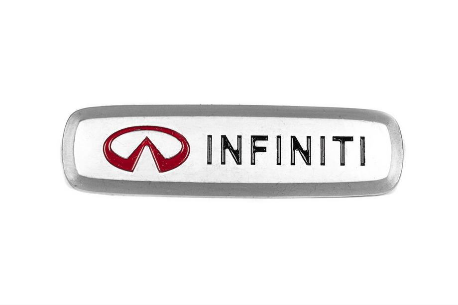 Infiniti Шильдик алюминиевый для ковриков (1шт) Image