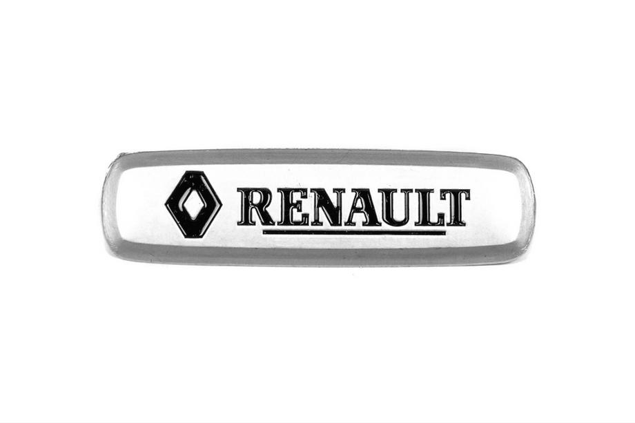 Renault Алюминиевый шильдик для ковриков (1 шт) Image