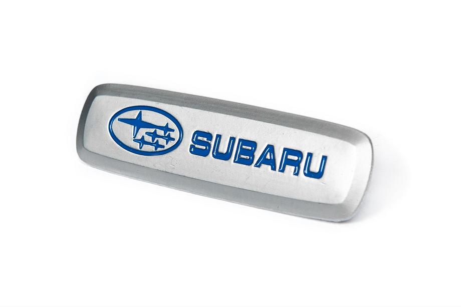 Subaru Алюминиевый шильдик для ковриков (1 шт) Image