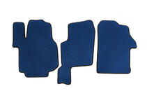 Volkswagen Crafter 2016- гг. Коврики 2016-2023 (3шт, EVA, Синий) фото 1