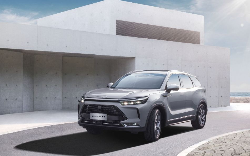 BAIC X7: стильный конкурент в сегменте среднеразмерных кроссоверов
