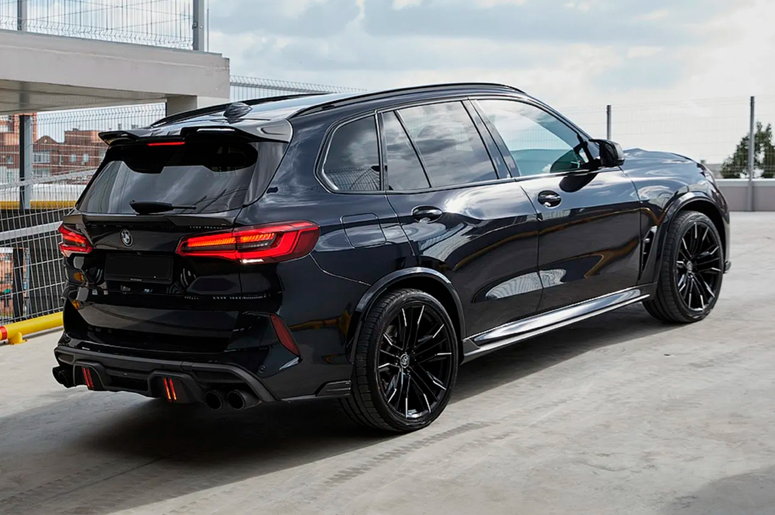 Комплект обвісів для X5M F95 LRT-Design Carbon (2018-2022) для BMW X5 G05 2019- рр - фото 2