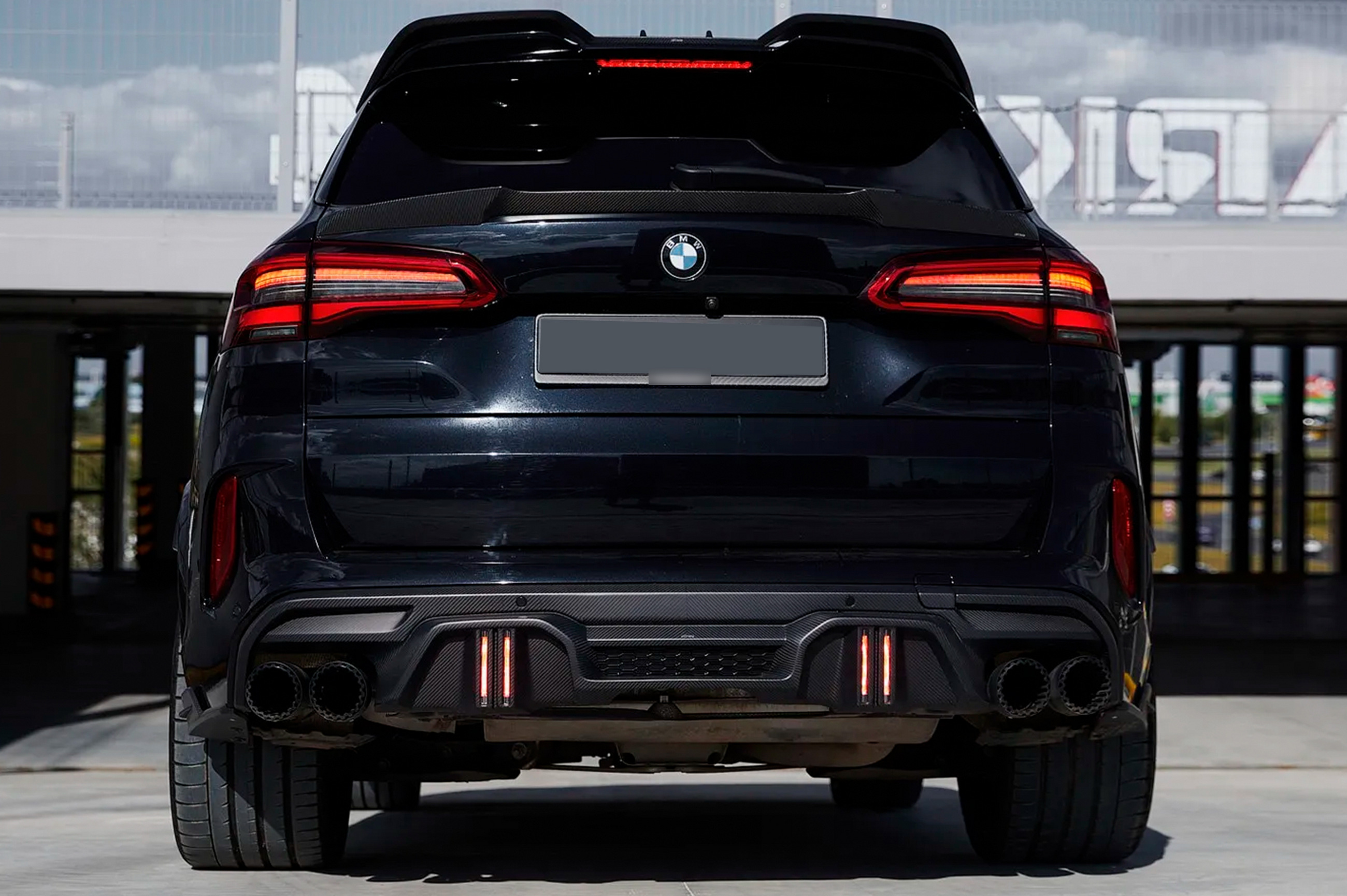 Комплект обвісів для X5M F95 LRT-Design Carbon (2018-2022) для BMW X5 G05 2019- рр - фото 7